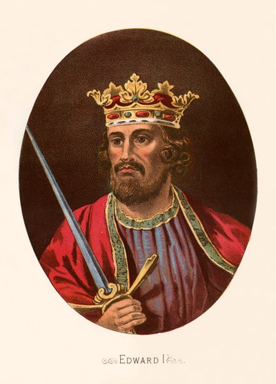 King Edward I by English School